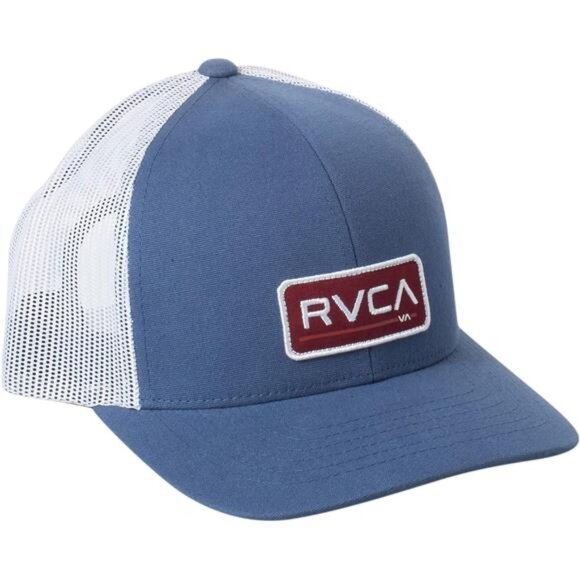 Men's Curved Brim Trucker Hat, Structured Hat with Curved Bill, Adjustable - Picture 5 of 5